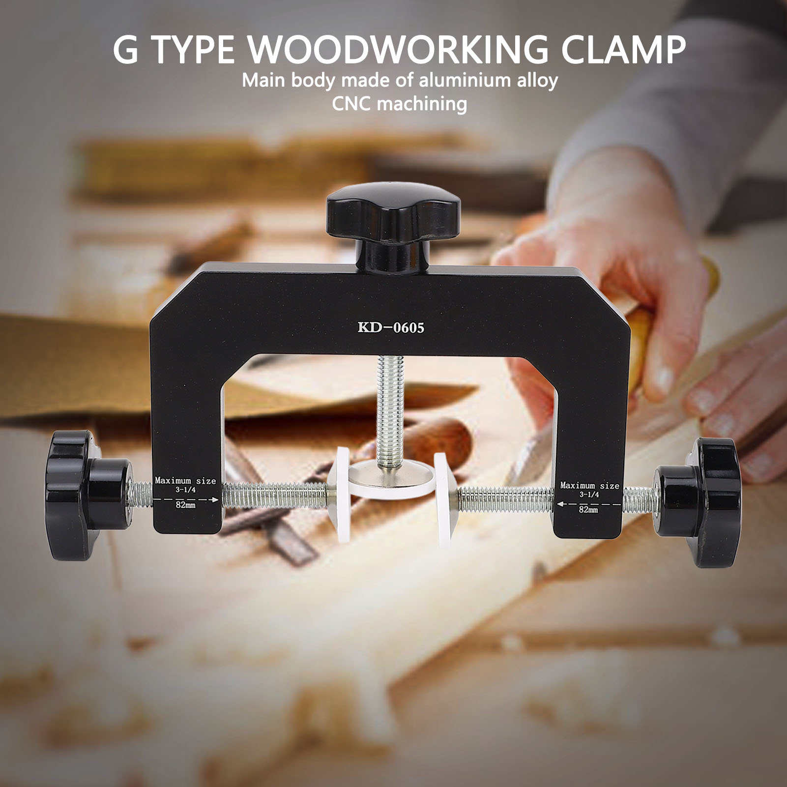 Woodworking Vise - 3 Way G Clamp Aluminium Alloy