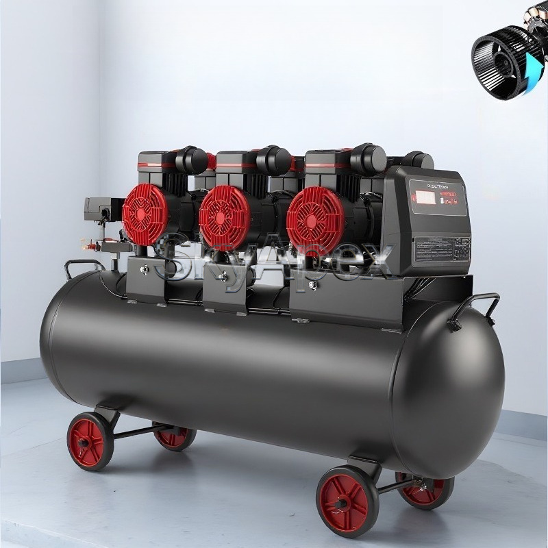 Oil Free Silent Air Compressor - огляд і ціна Woodworking Oil