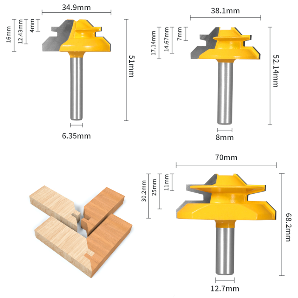 1PCS 6mm 6.35mm 8mm 12mm 12.7m - огляд і ціна Woodworking Rasp