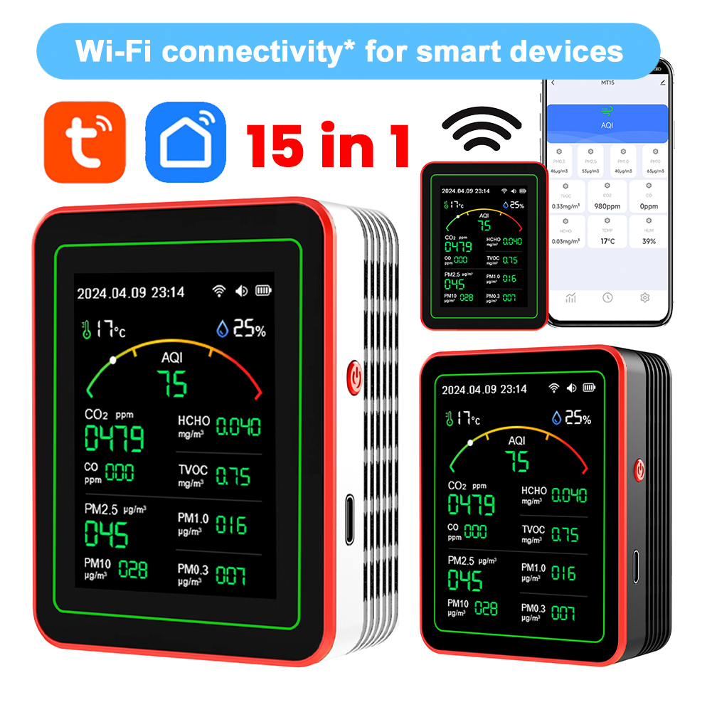Tuya WiFi 15-in-1 Household CO - огляд і ціна Woodworking Apps
