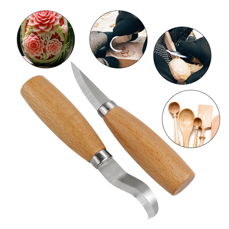 Stainless Iron Carving Knife B - огляд і ціна Woodworking Kerf