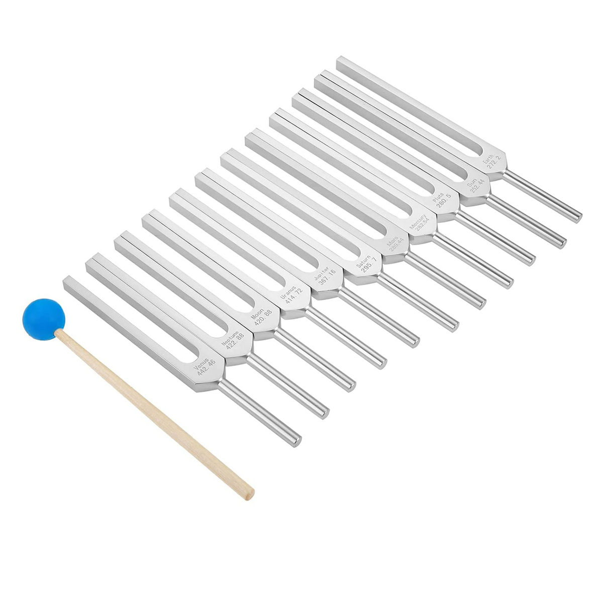 A22I Tuning Fork Set, 11 Tunin - огляд і ціна Woodworking Therapy