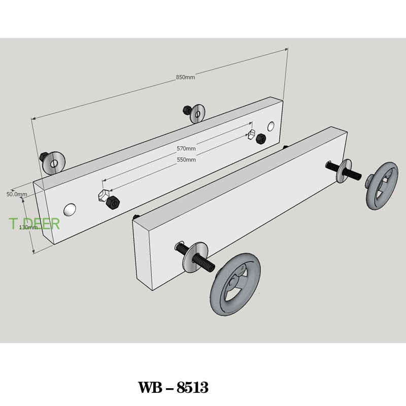 Complete Moxon Vise, T.DEER WB - огляд і ціна Woodworking Vise