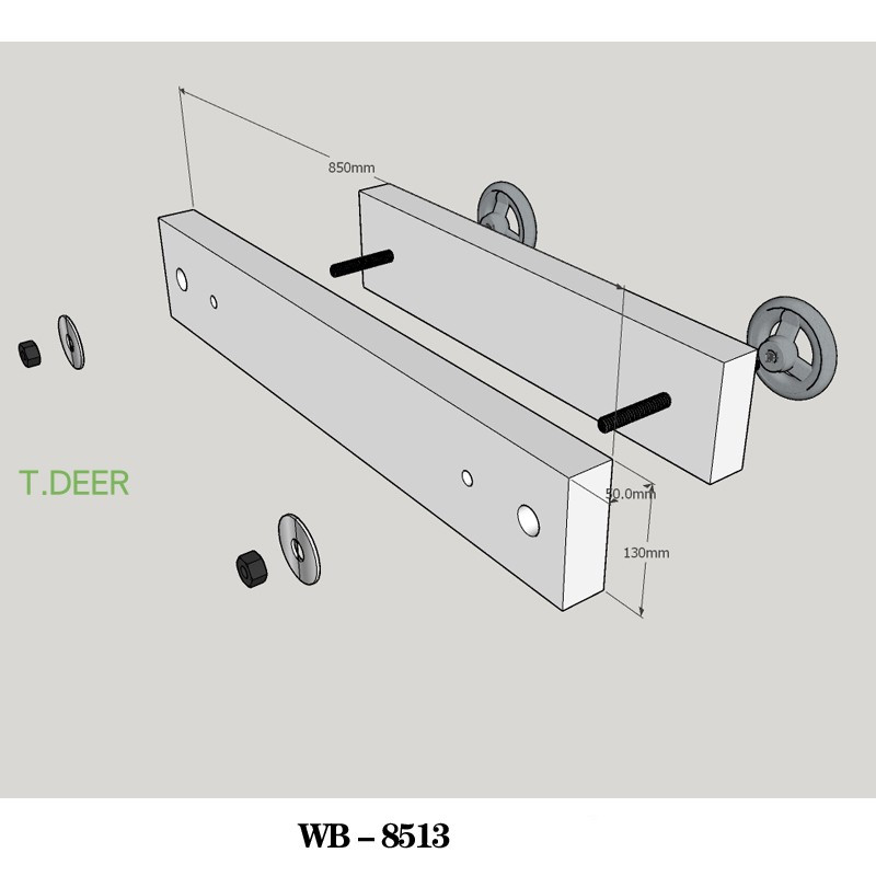Complete Moxon Vise, T.DEER WB - огляд і ціна Woodworking Vise
