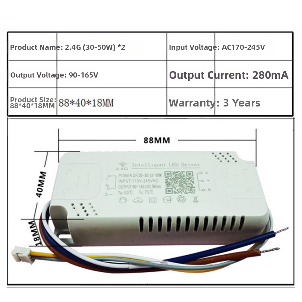 2.4G Smart LED Driver with Int - огляд і ціна Woodworking Apps
