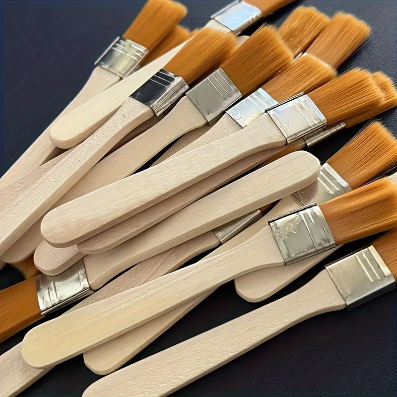 10Pcs Wooden Handle Nylon Bris - огляд і ціна Woodworking Oil